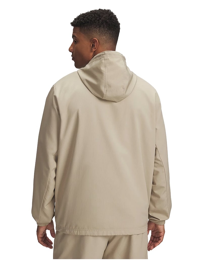 Under Armour - UA Rival Wvn Windbreaker - sportjackor - city khaki - 3