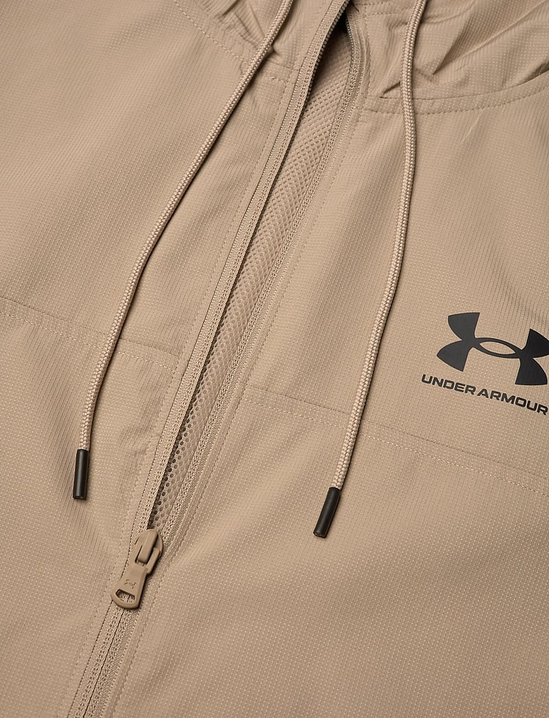 Under Armour - UA Rival Wvn Windbreaker - sportjackor - city khaki - 5