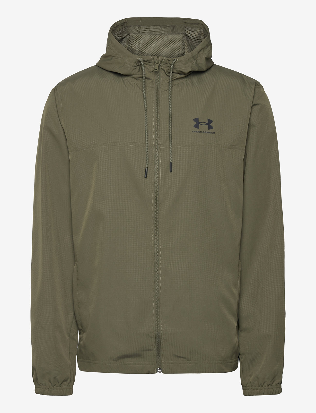 Under Armour - UA Rival Wvn Windbreaker - sportjackor - marine od green - 1