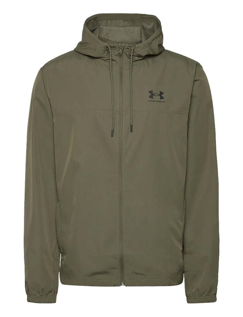 Under Armour - UA Rival Wvn Windbreaker - sportjackor - marine od green - 1
