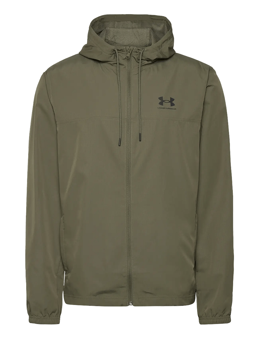 Under Armour - UA Rival Wvn Windbreaker - sports jackets - marine od green - 1