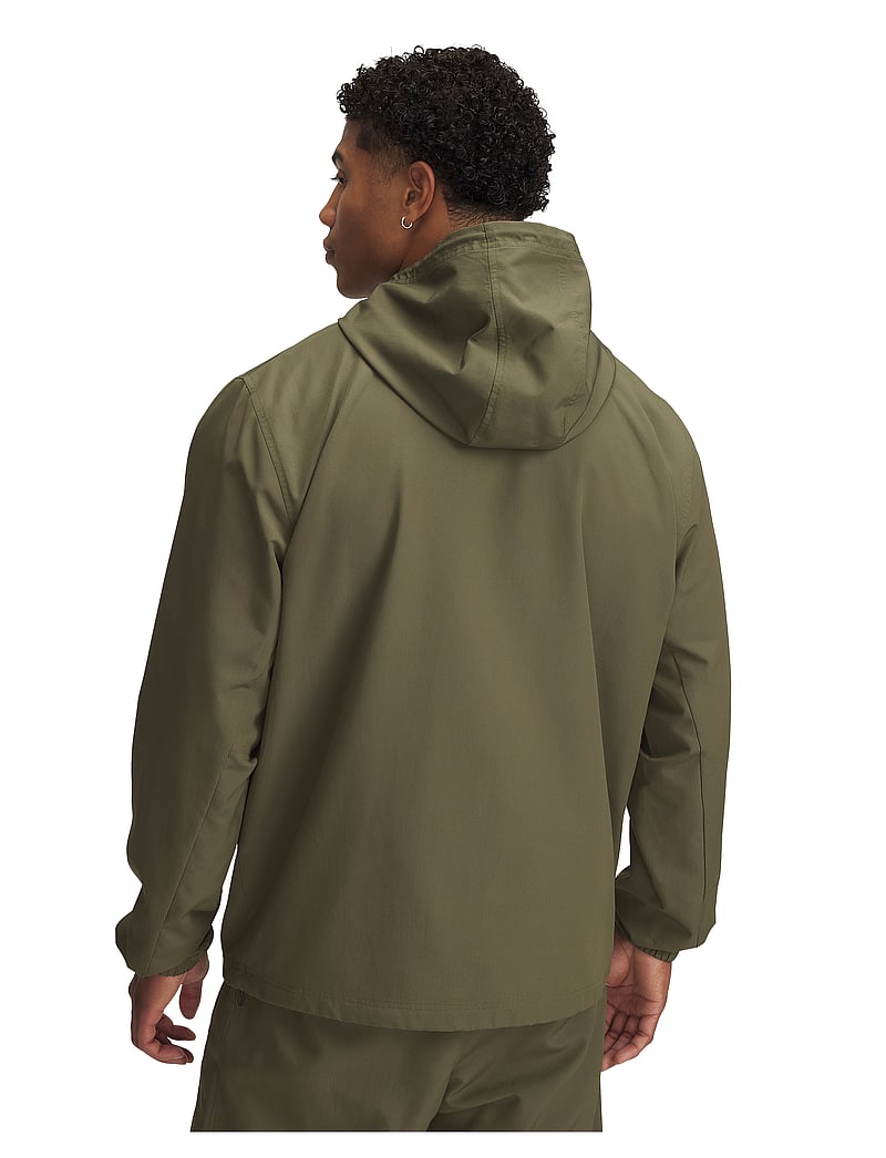 Under Armour - UA Rival Wvn Windbreaker - sportjackor - marine od green - 3