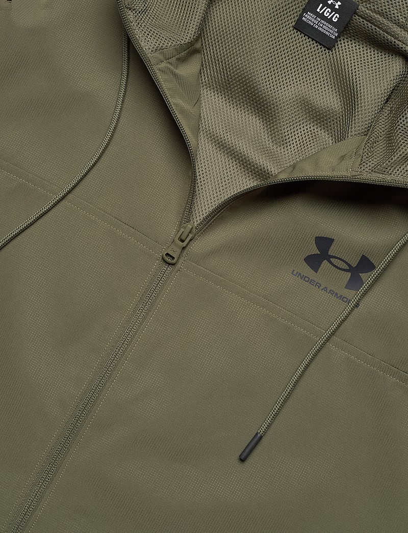 Under Armour - UA Rival Wvn Windbreaker - sportjackor - marine od green - 4