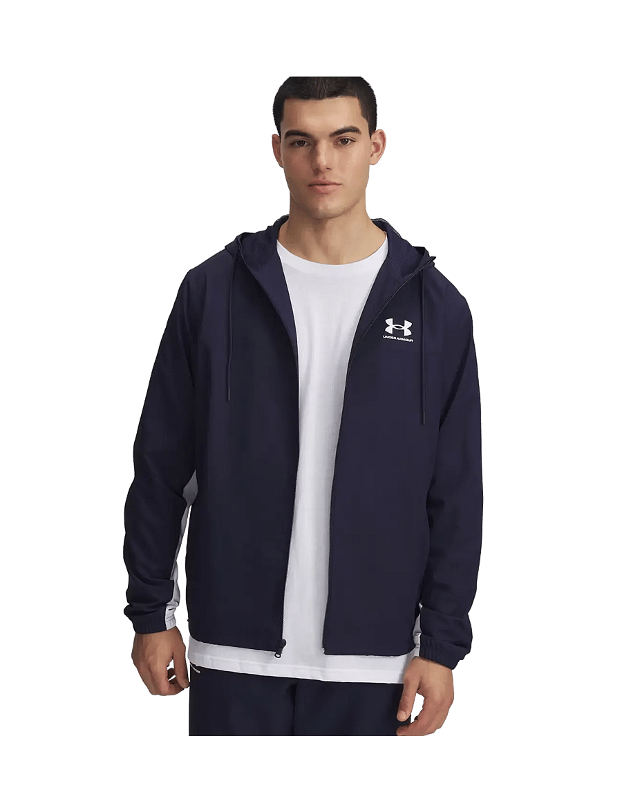 Under Armour - UA Rival Wvn Windbreaker - sportjacken - midnight navy - 0