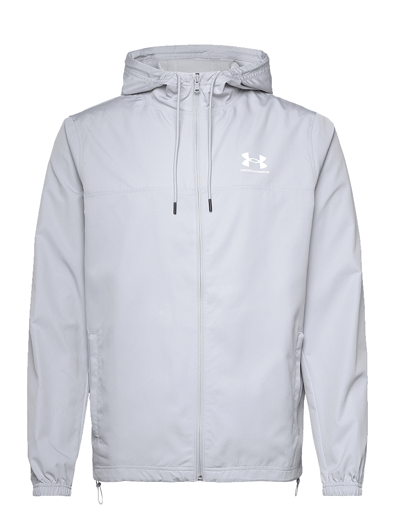 Under Armour - UA Rival Wvn Windbreaker - sportsjakker - mod gray - 0