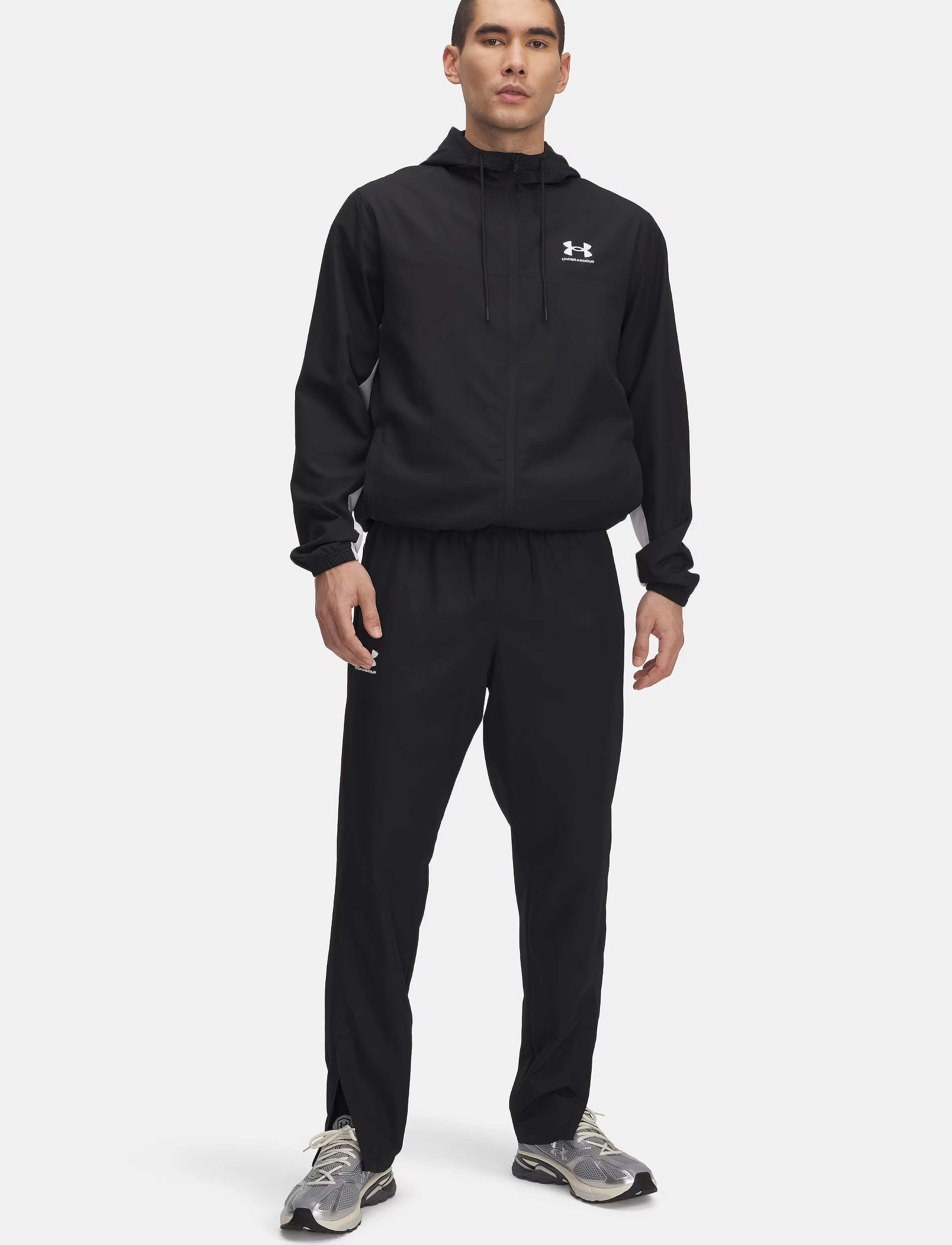 Under Armour - UA Rival Wvn Windbreaker Pnt - treningsbukser - black - 4