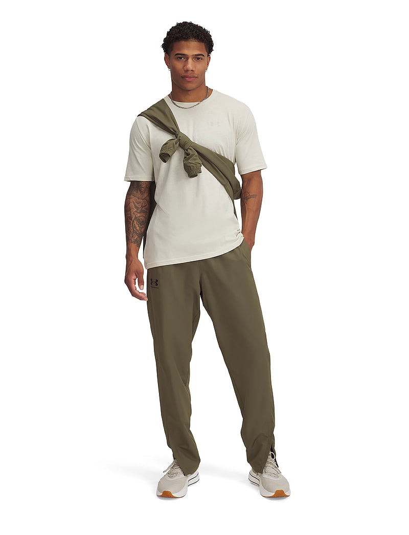 Under Armour - UA Rival Wvn Windbreaker Pnt - træningsbukser - marine od green - 4