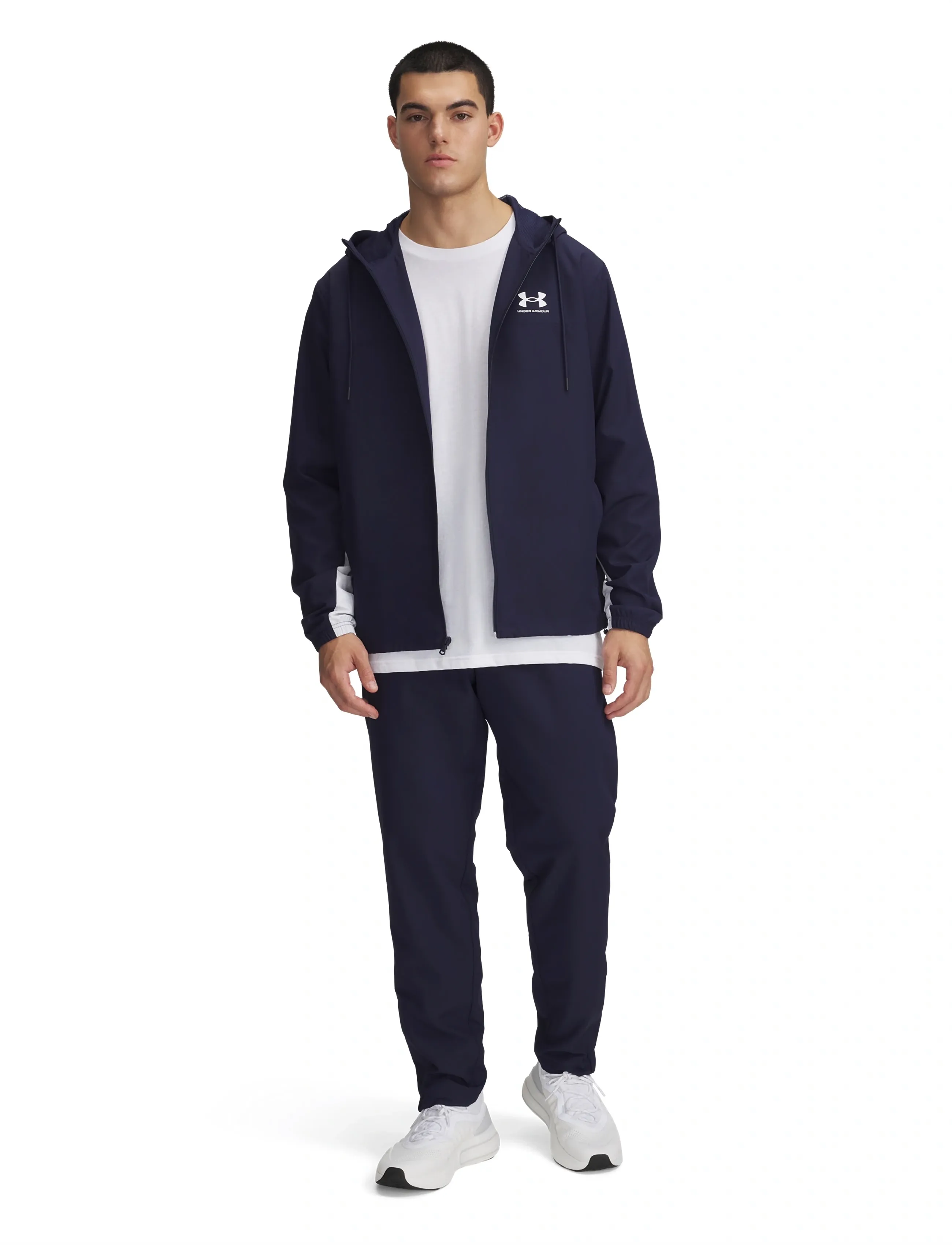Under Armour - UA Rival Wvn Windbreaker Pnt - midnight navy - 4