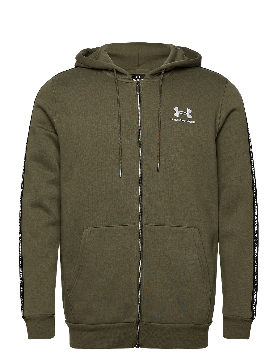 Under Armour - UA Icon Fleece FZ Taping - marine od green - 1