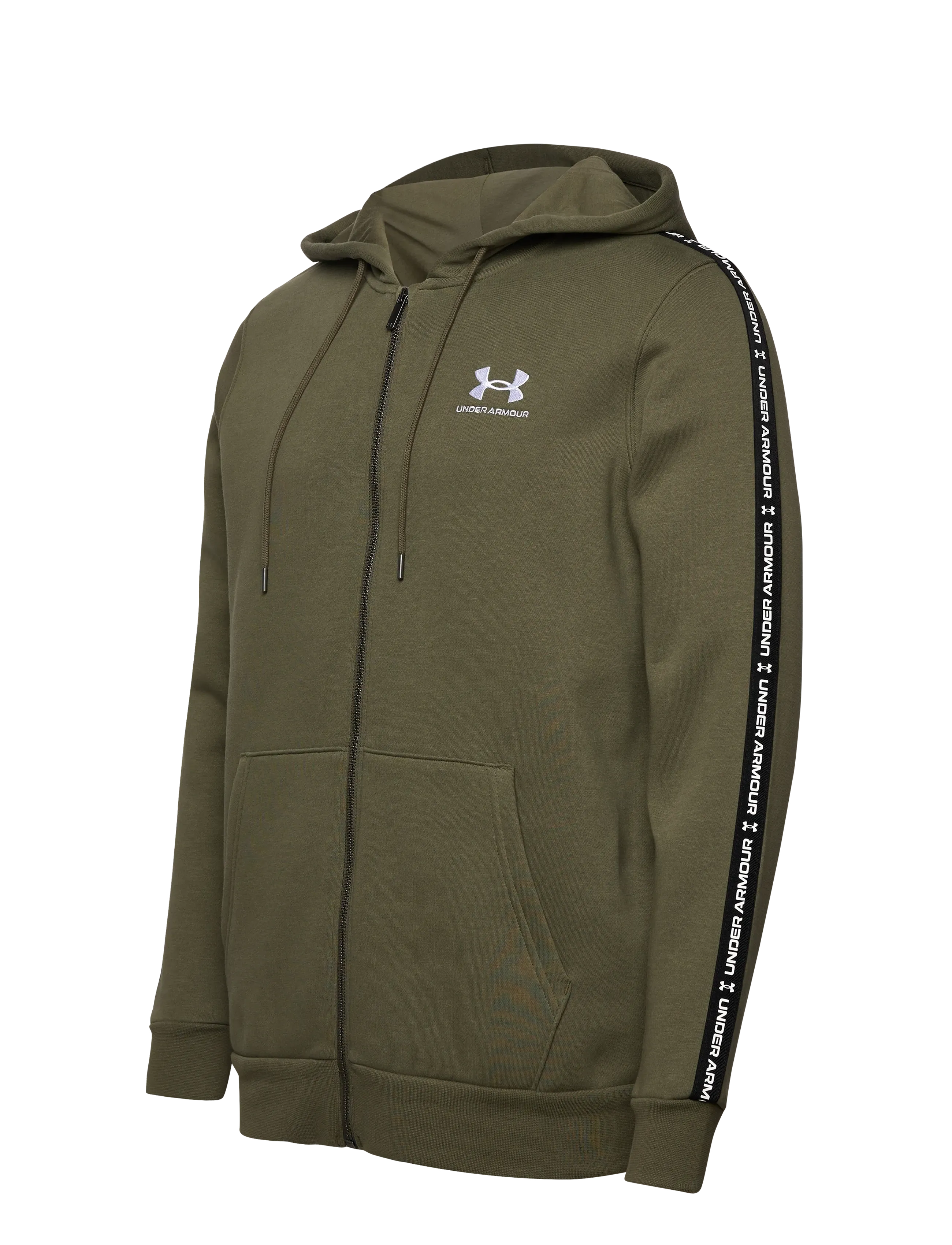 Under Armour - UA Icon Fleece FZ Taping - marine od green - 3