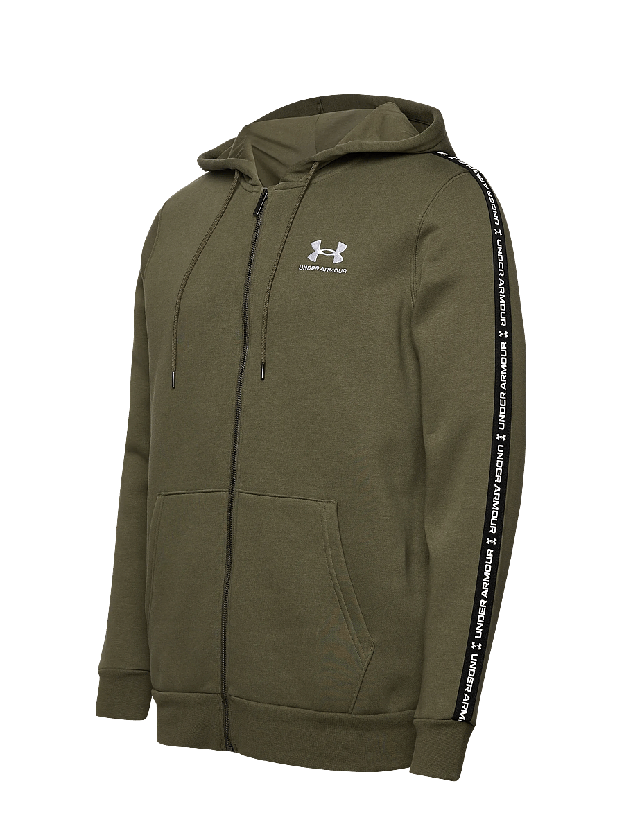 Under Armour - UA Icon Fleece FZ Taping - marine od green - 3