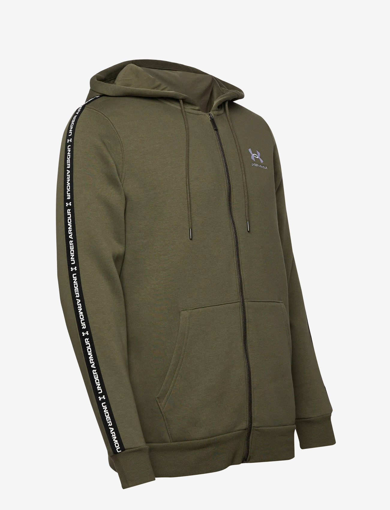 Under Armour - UA Icon Fleece FZ Taping - džemperiai su gobtuvu - marine od green - 4