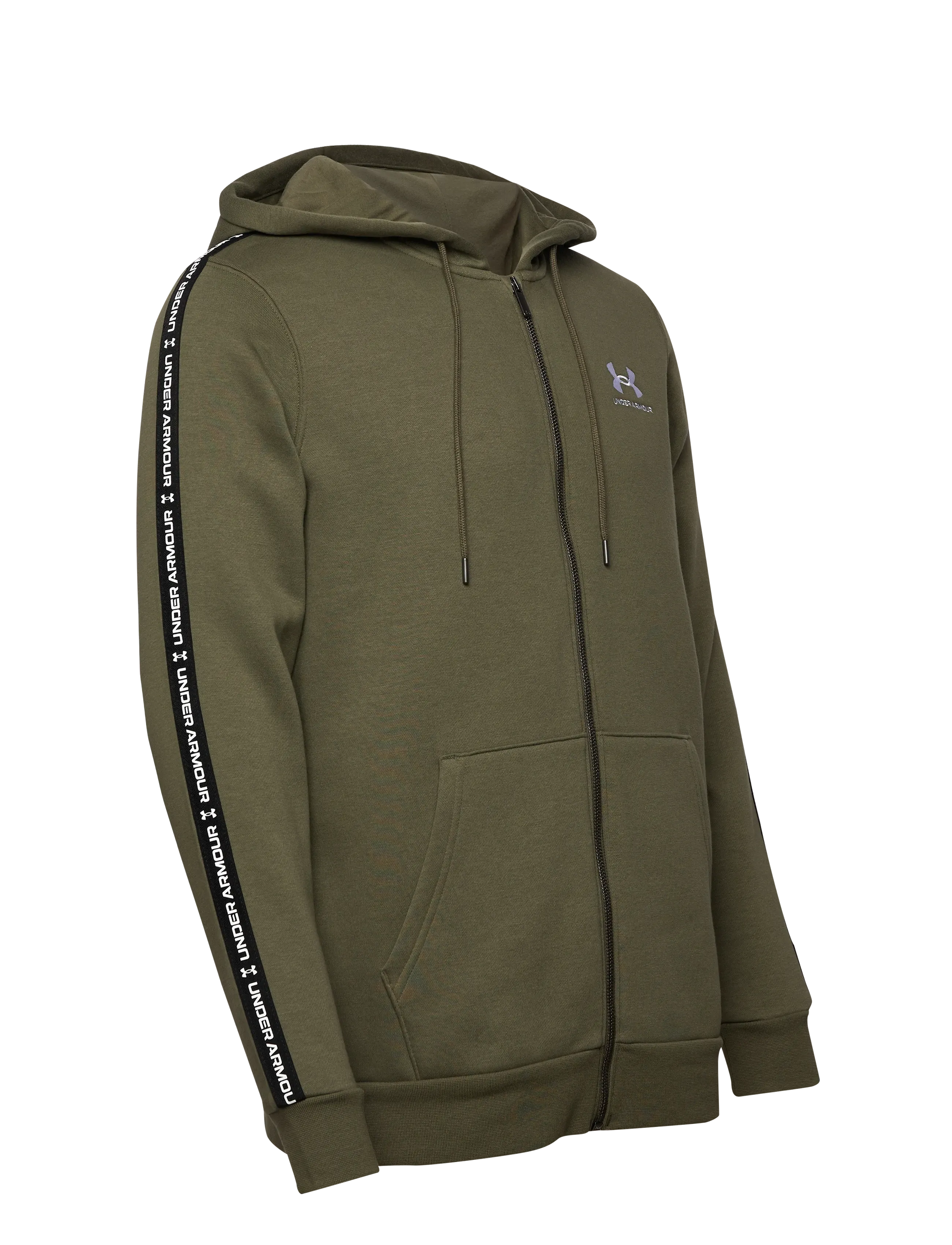 Under Armour - UA Icon Fleece FZ Taping - marine od green - 4
