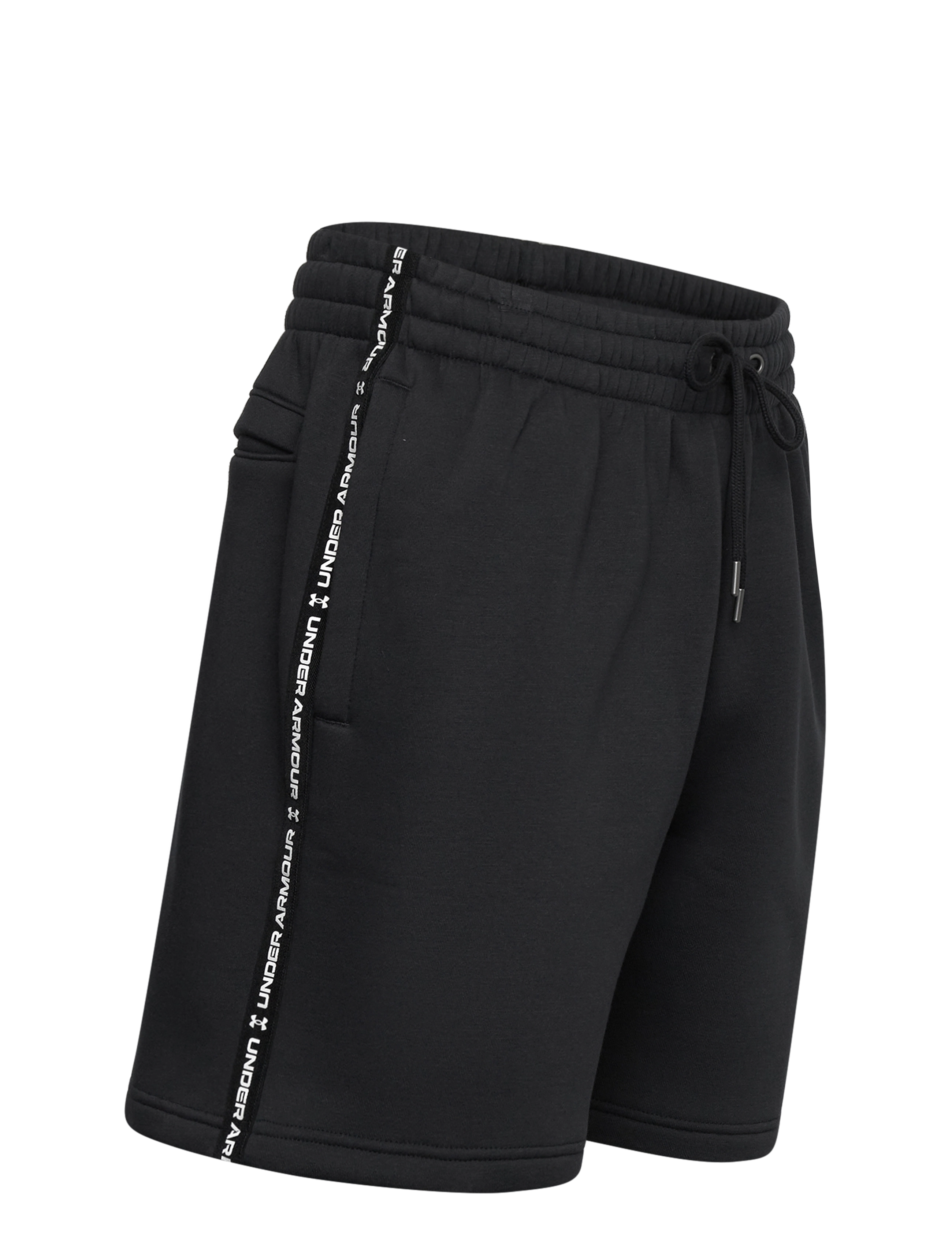 Under Armour - UA Icon Fleece Short Taping - püksid - black - 3