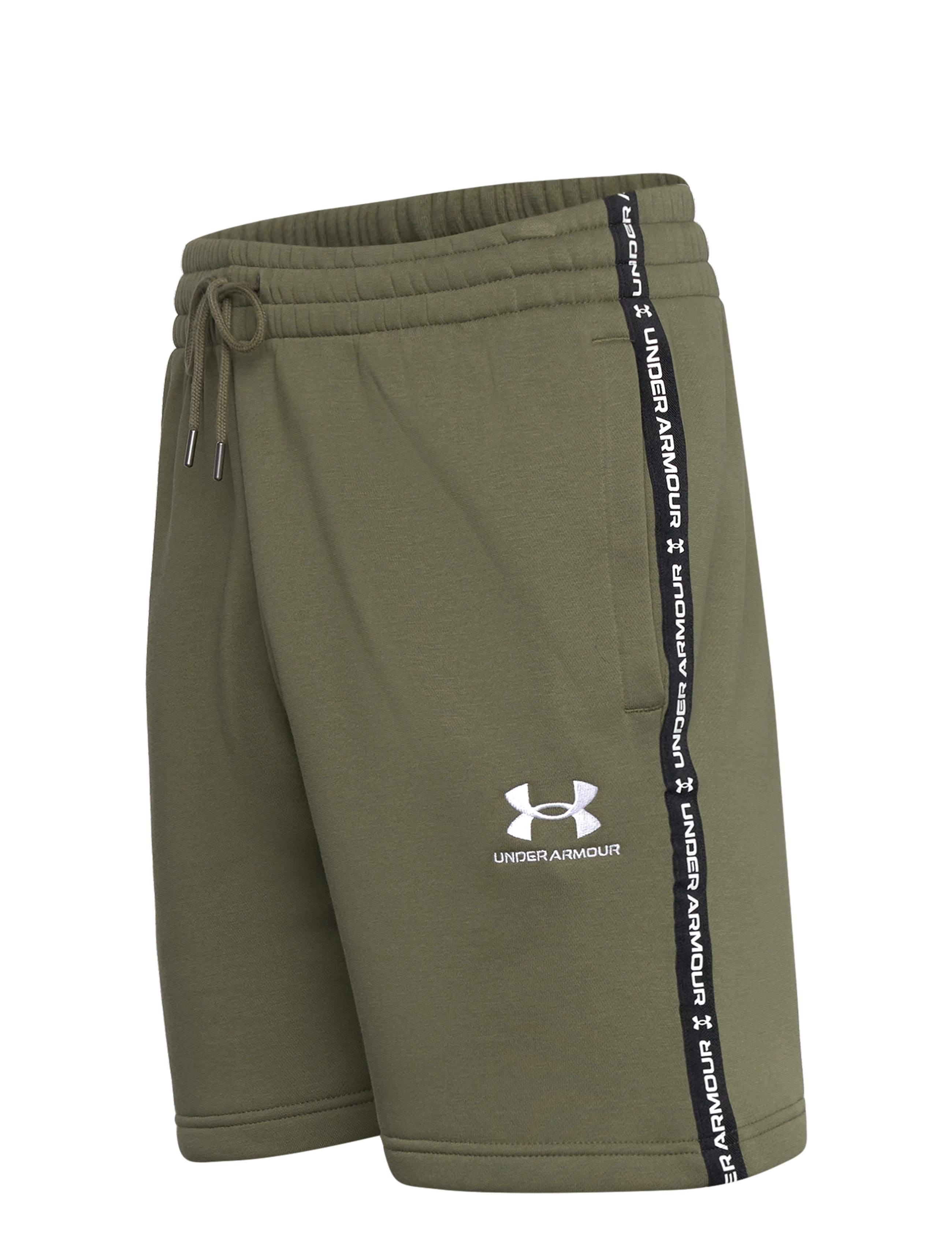 Under Armour - UA Icon Fleece Short Taping - buxur - marine od green - 3