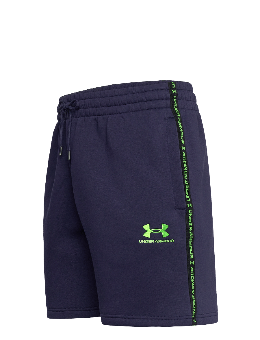 Under Armour - UA Icon Fleece Short Taping - apatinės dalies rūbai - midnight navy - 4
