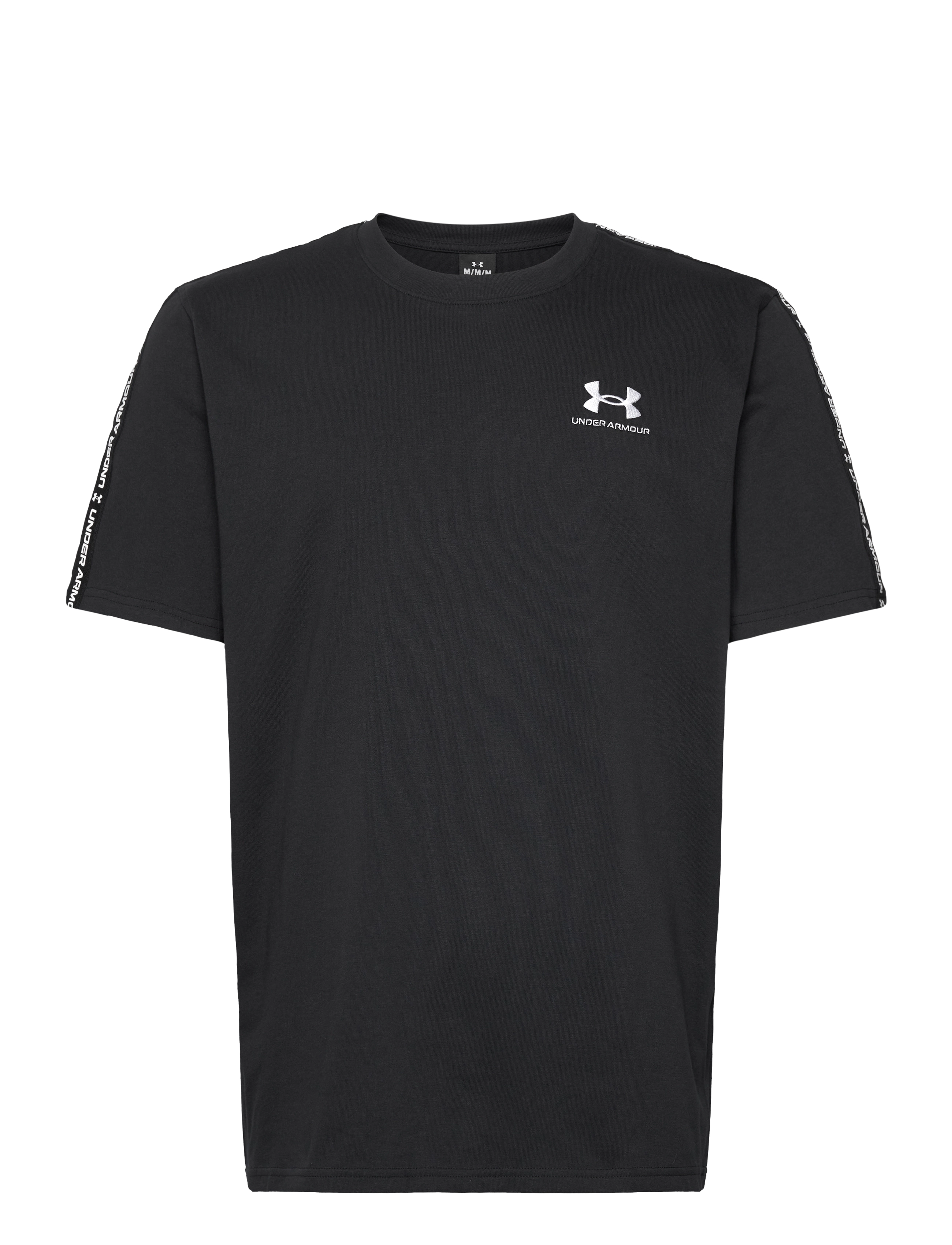 Under Armour UA Icon HWT Tee Taping - T-shirts - BLACK / black