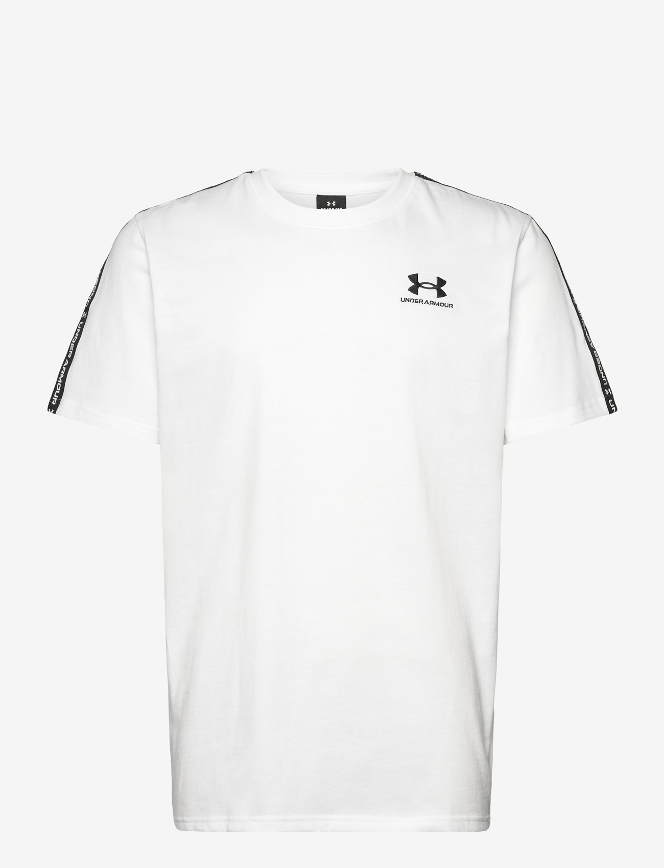 Under Armour - UA Icon HWT Tee Taping - t-shirts - white - 1