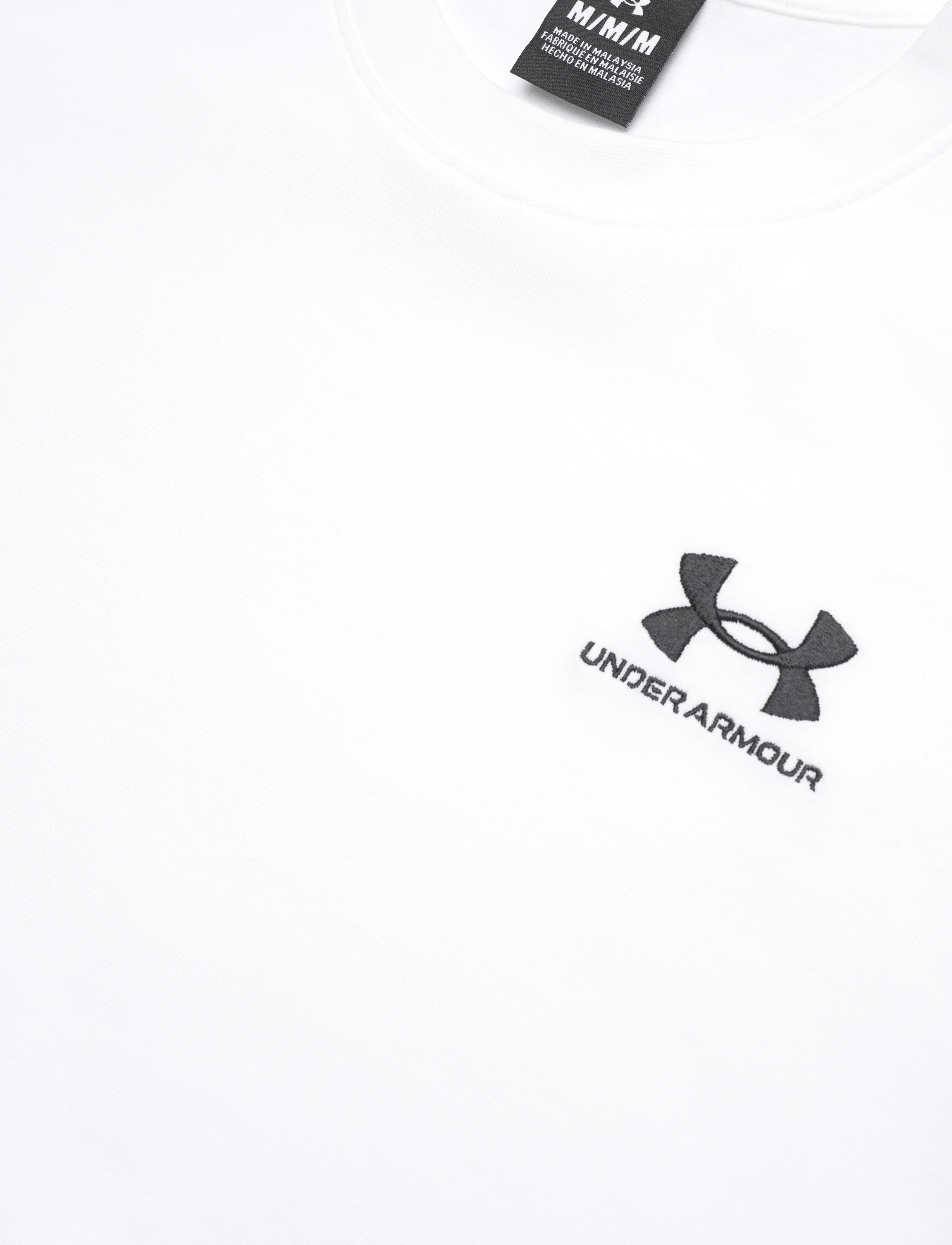 Under Armour - UA Icon HWT Tee Taping - t-shirts - white - 5