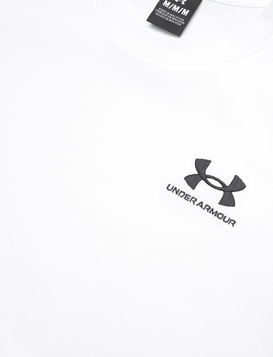 Under Armour - UA Icon HWT Tee Taping - oberteile & t-shirts - white - 5