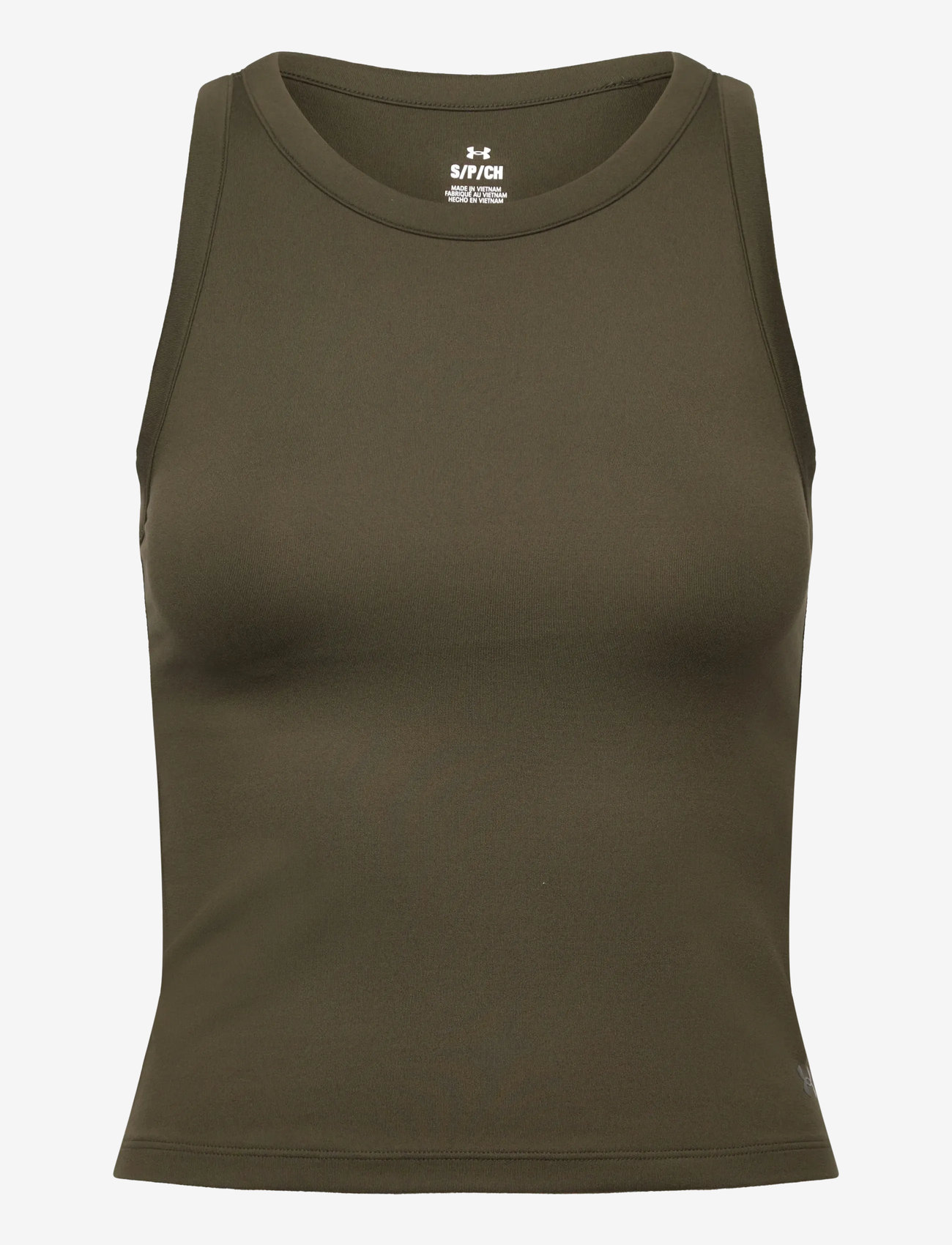Under Armour - Motion High Neck Tank - linnen - expedition green - 1