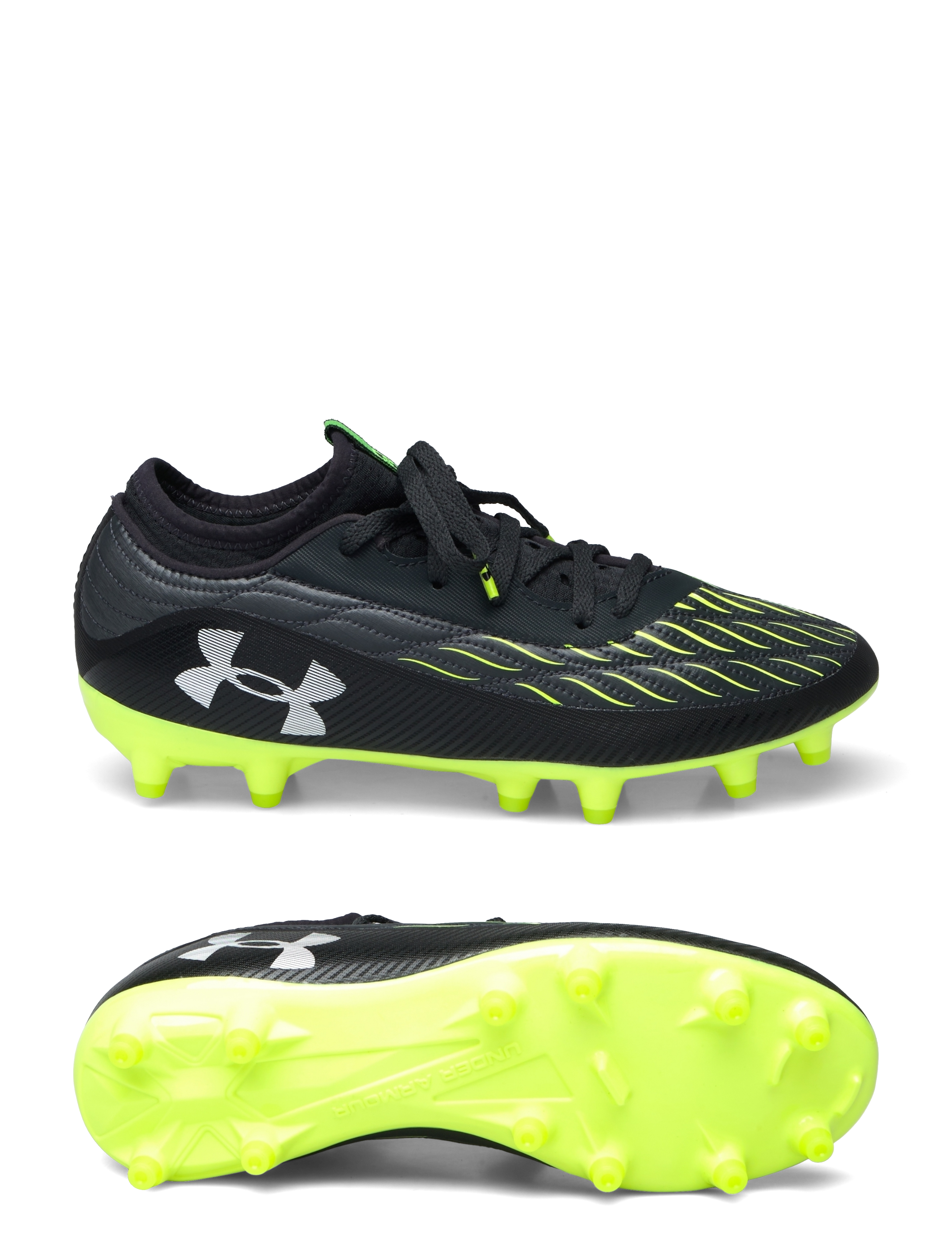 Under Armour Ua Magnetico Select 4 Jr Fg, 37.5, Sport Schuhe, Schwarz - Football Boots, Kinder