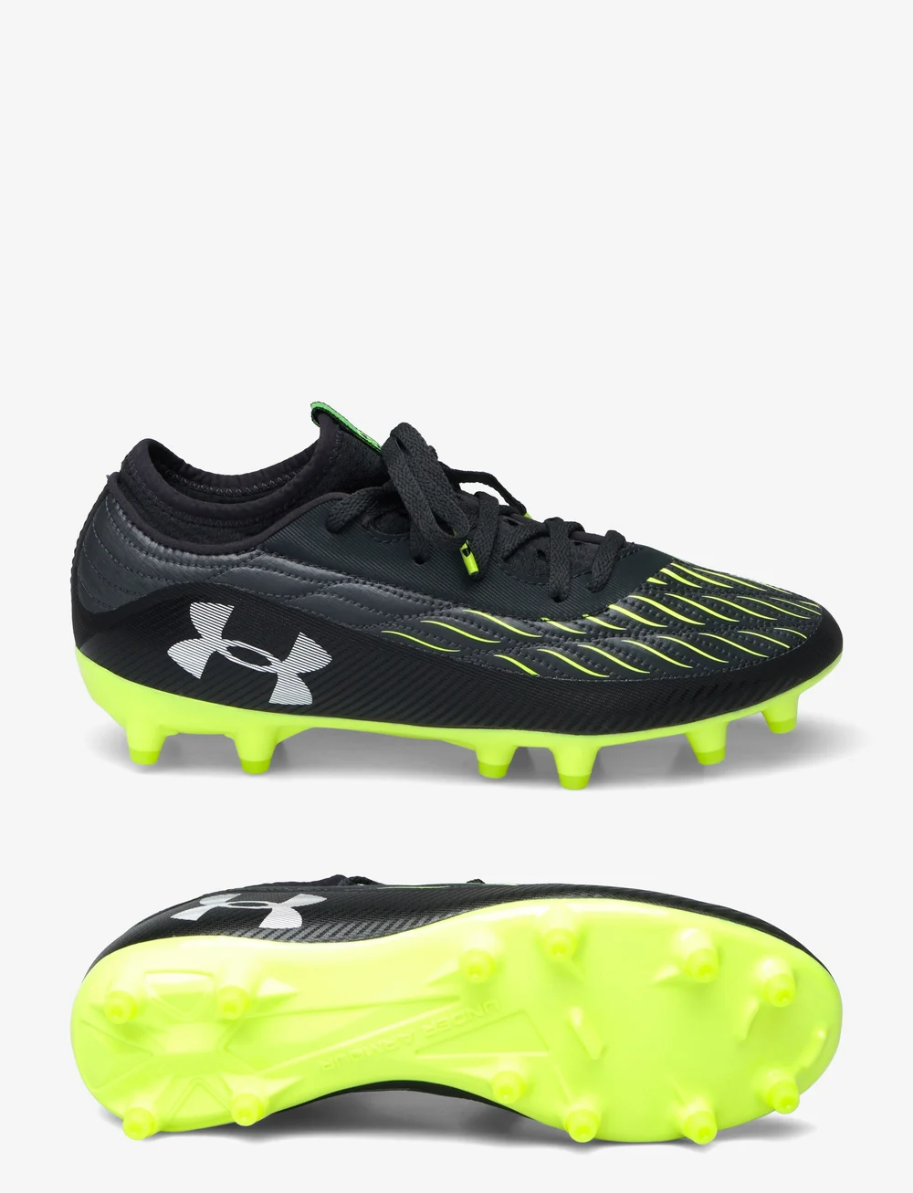 Under Armour - UA Magnetico Select 4 JR FG - fotbollsskor - black - 0