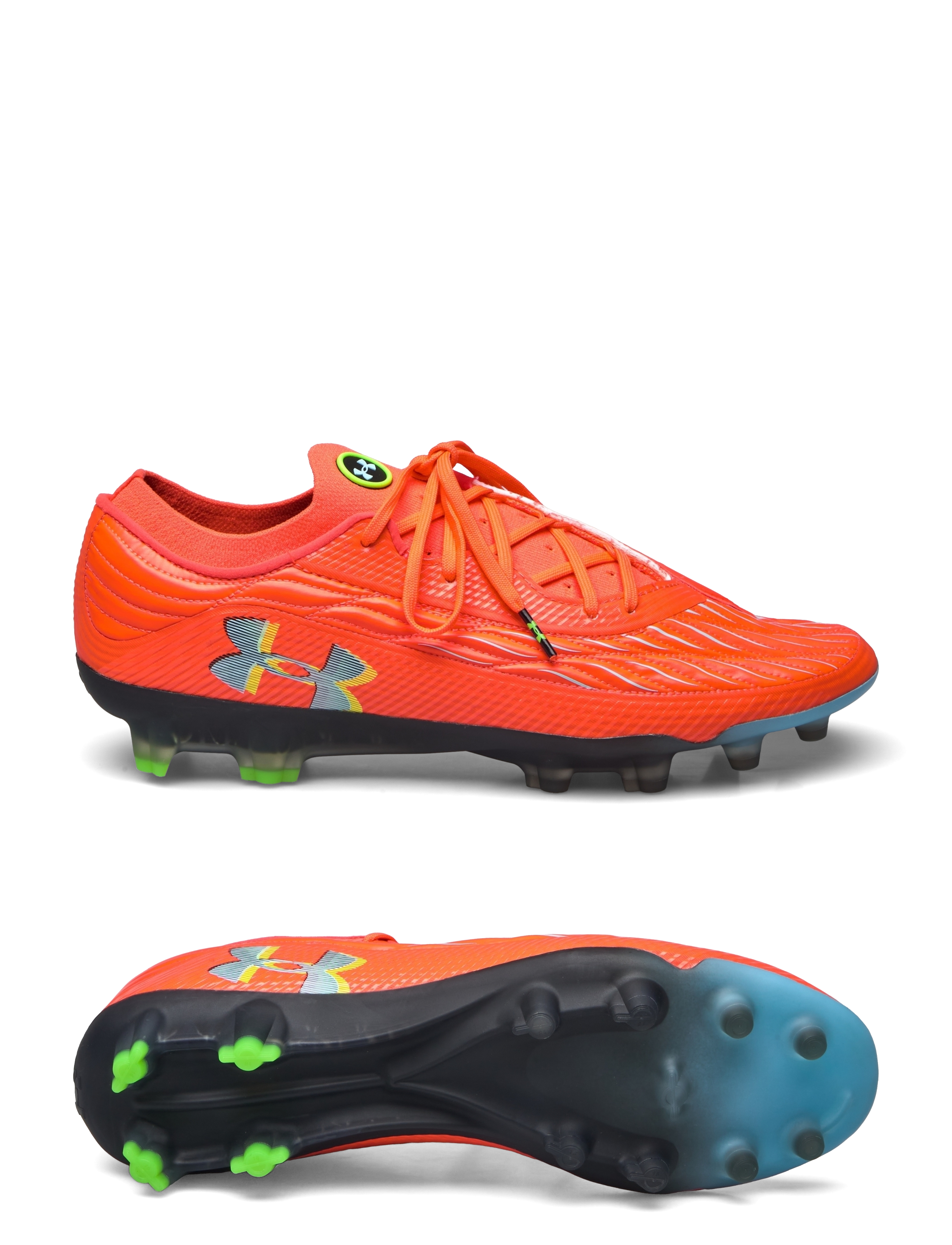 Under Armour UA Magnetico Elite 4 FG - Fodboldstøvler - ARES / orange