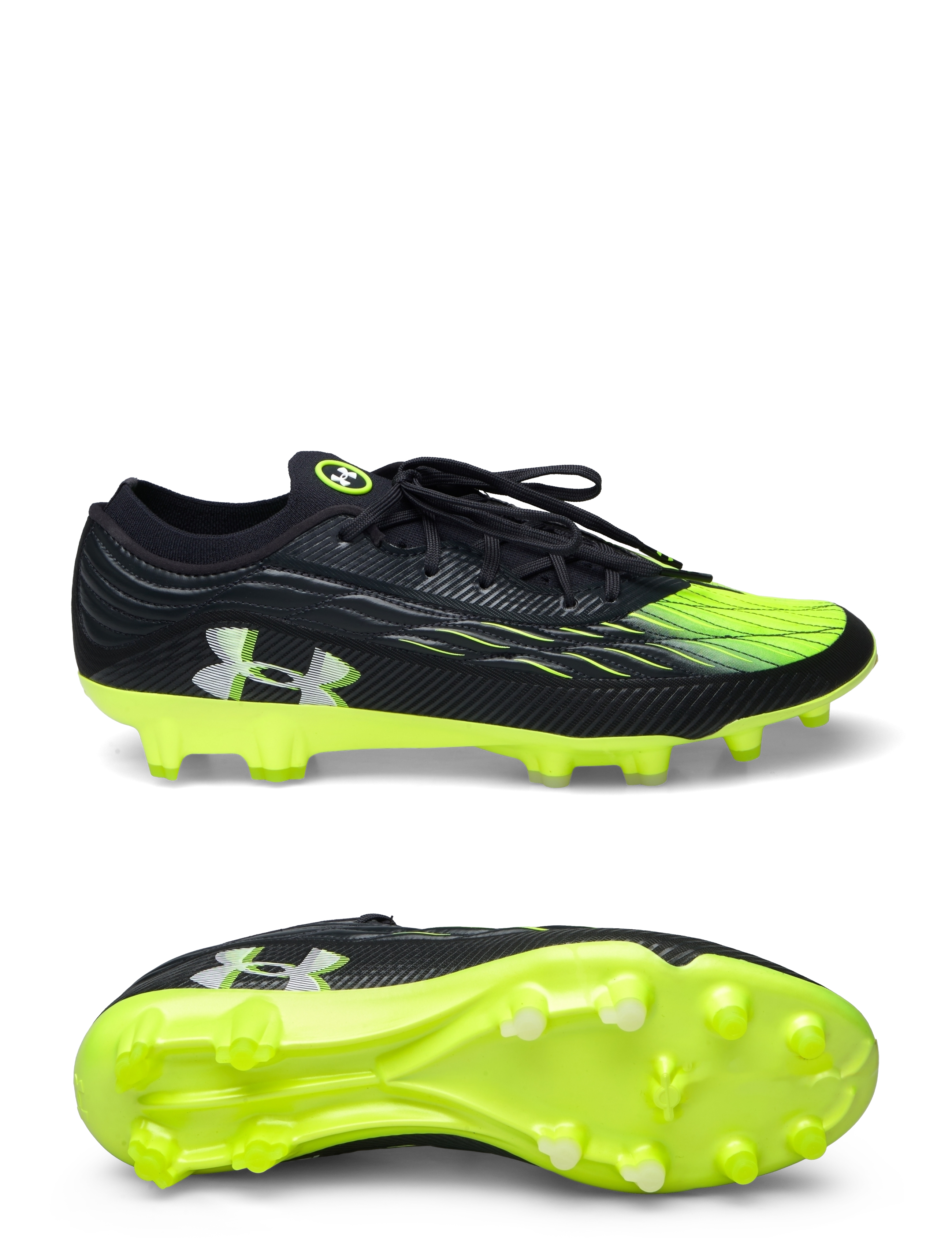 Under Armour UA Magnetico Elite 4 FG - Fotballsko - BLACK / black