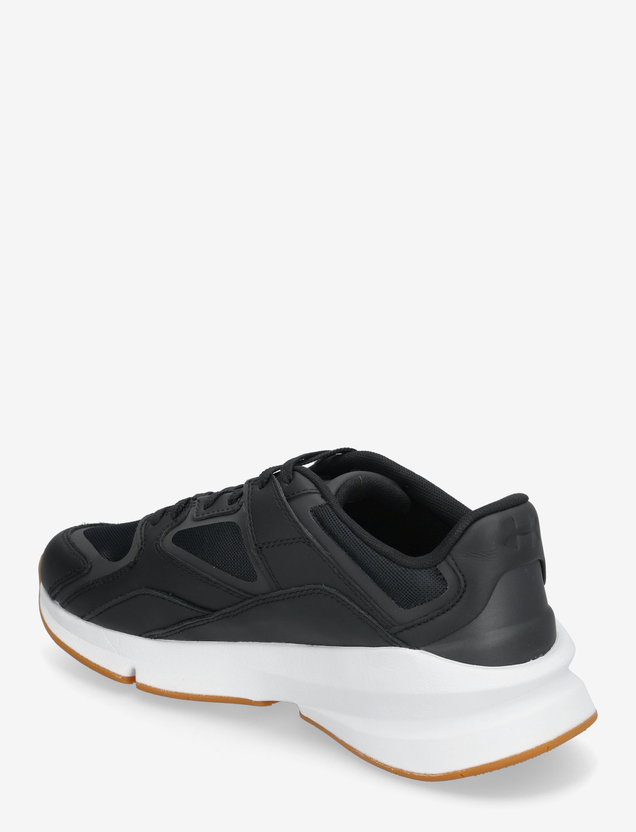 Under Armour - UA Forge 96 LEATHER reissue - låga sneakers - black - 2