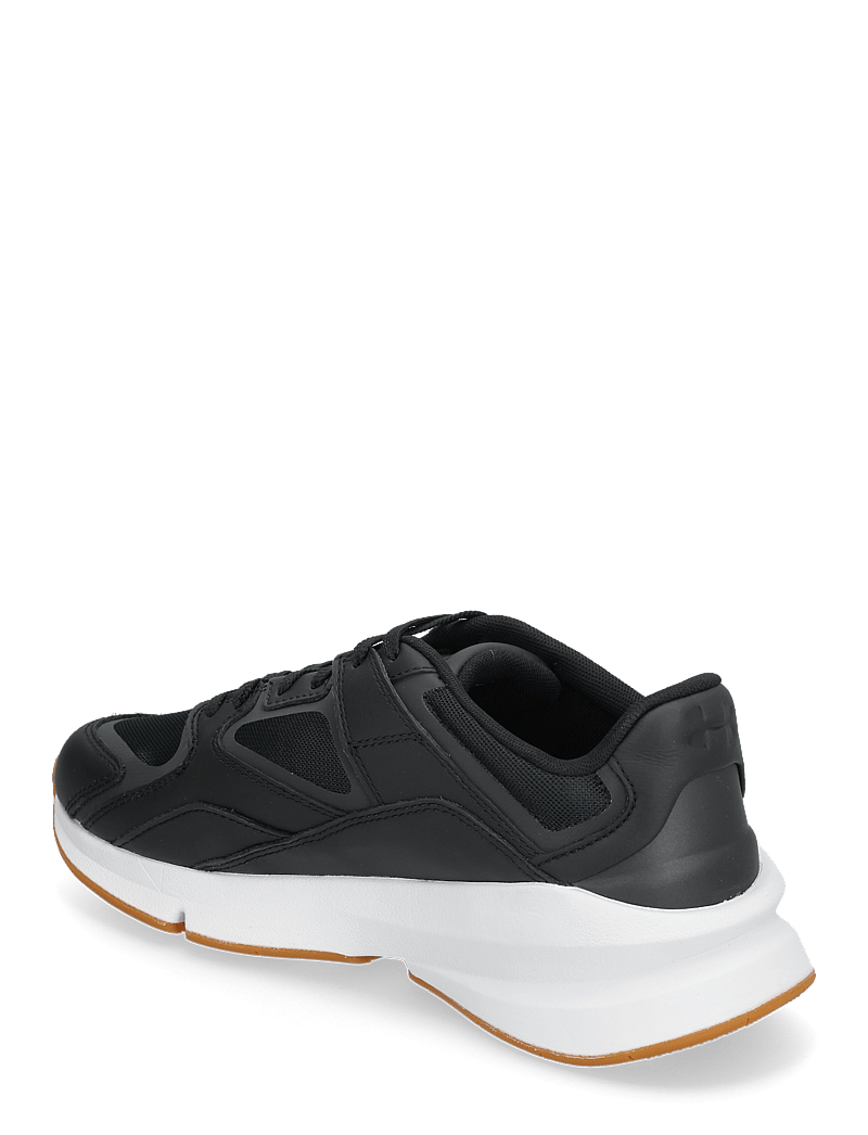Under Armour - UA Forge 96 LEATHER reissue - låga sneakers - black - 2