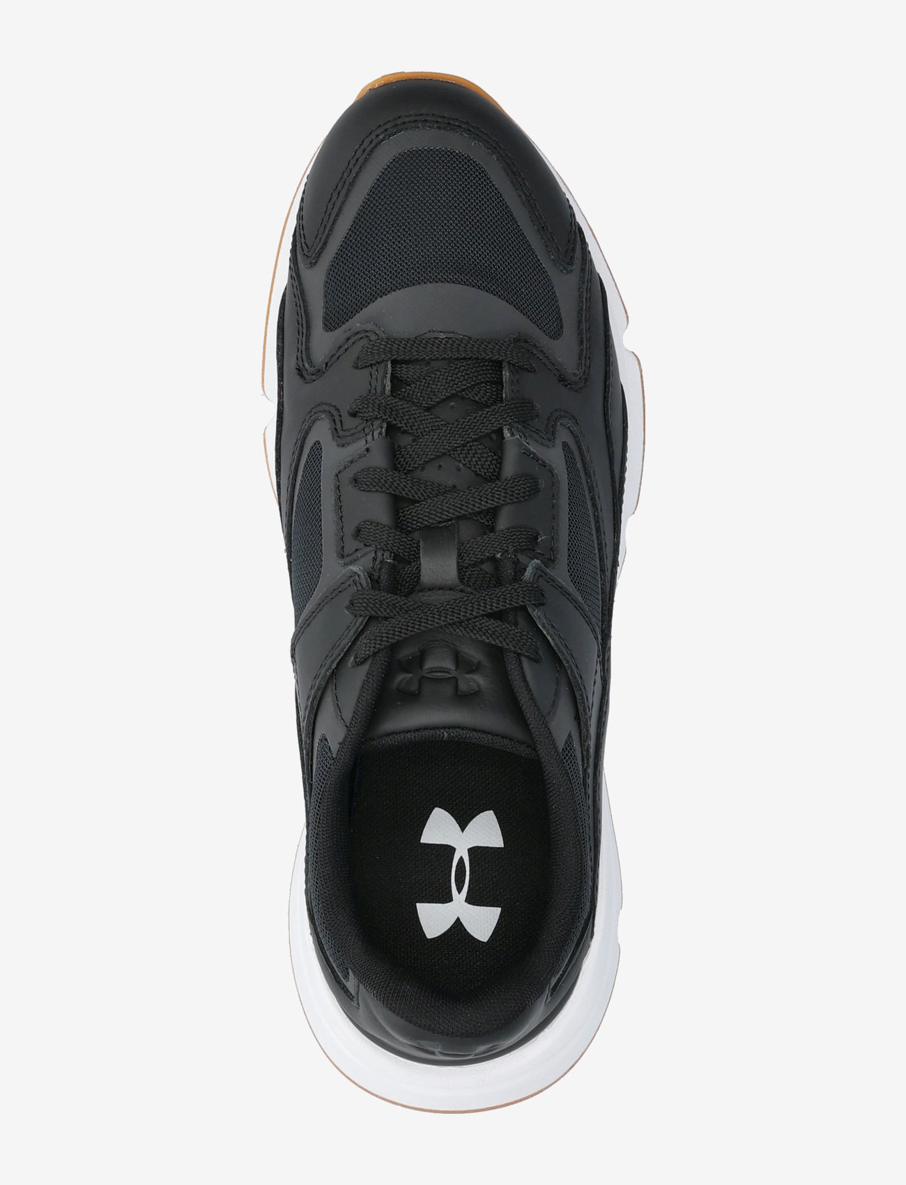 Under Armour - UA Forge 96 LEATHER reissue - låga sneakers - black - 3