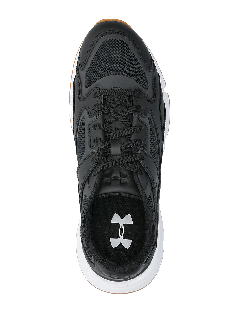 Under Armour - UA Forge 96 LEATHER reissue - låga sneakers - black - 3