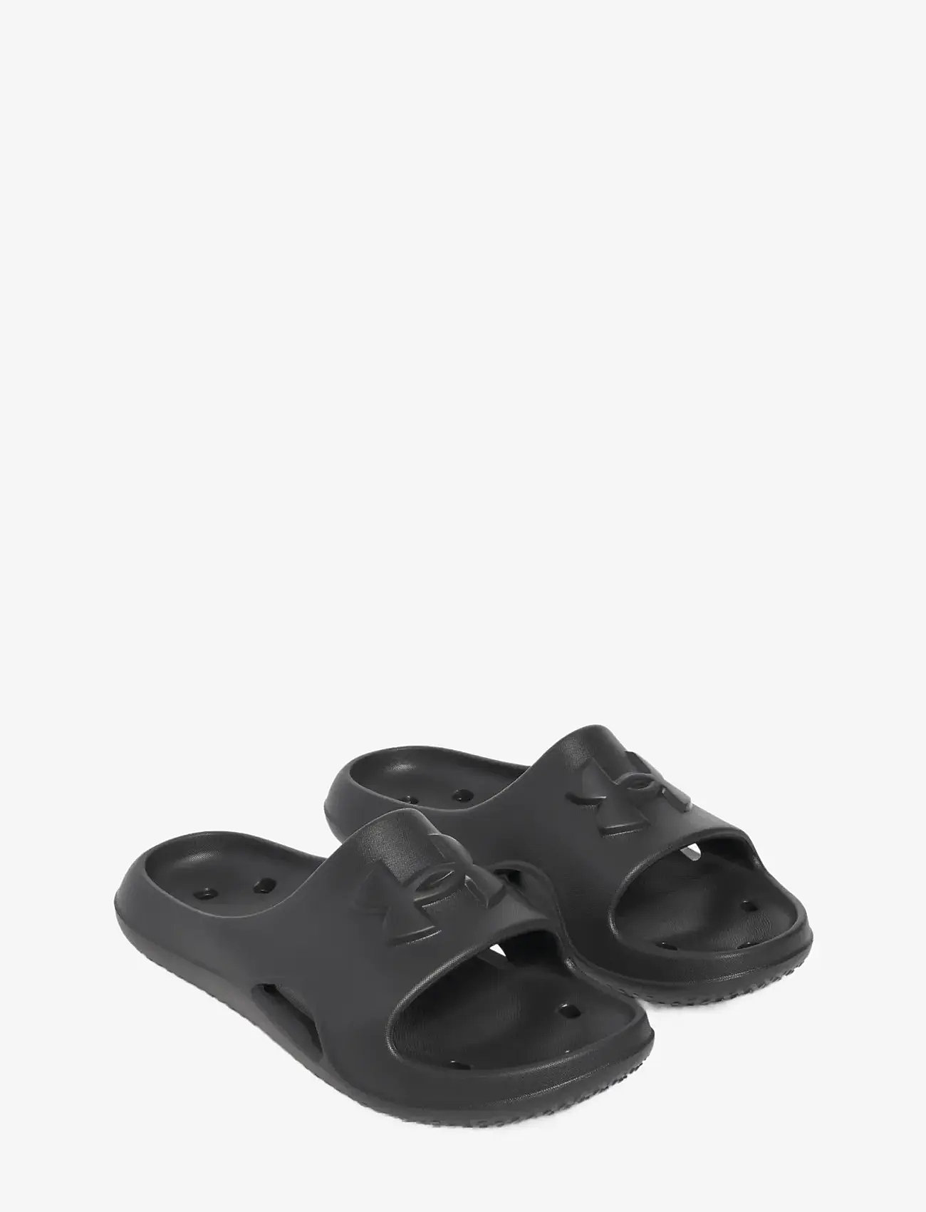 Under Armour - UA M Locker V SL - sandaler & tofflor - black - 1