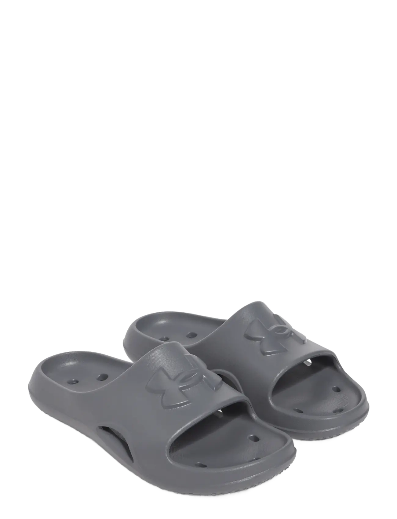 Under Armour - UA M Locker V SL - sandalar og inniskór - castlerock - 1