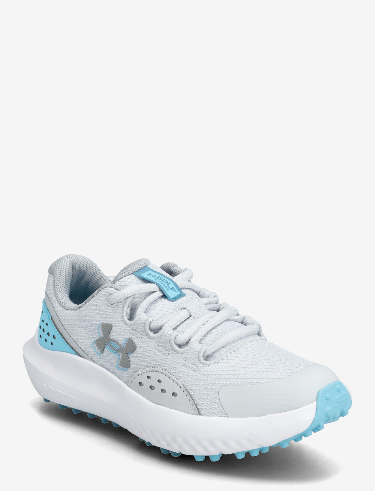 Under Armour - UA Y Surge Golf - löparskor - halo gray - 0