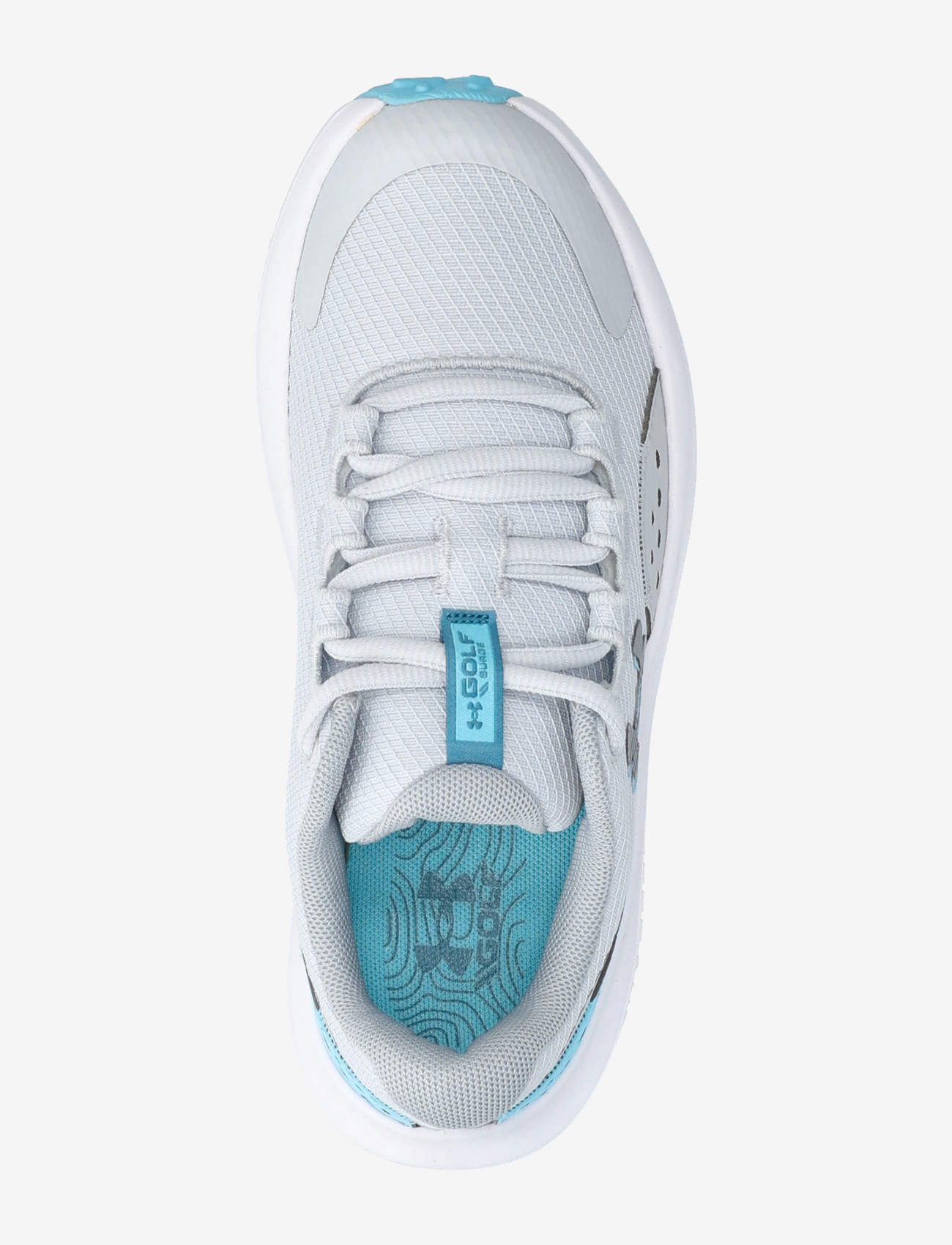 Under Armour - UA Y Surge Golf - löparskor - halo gray - 3