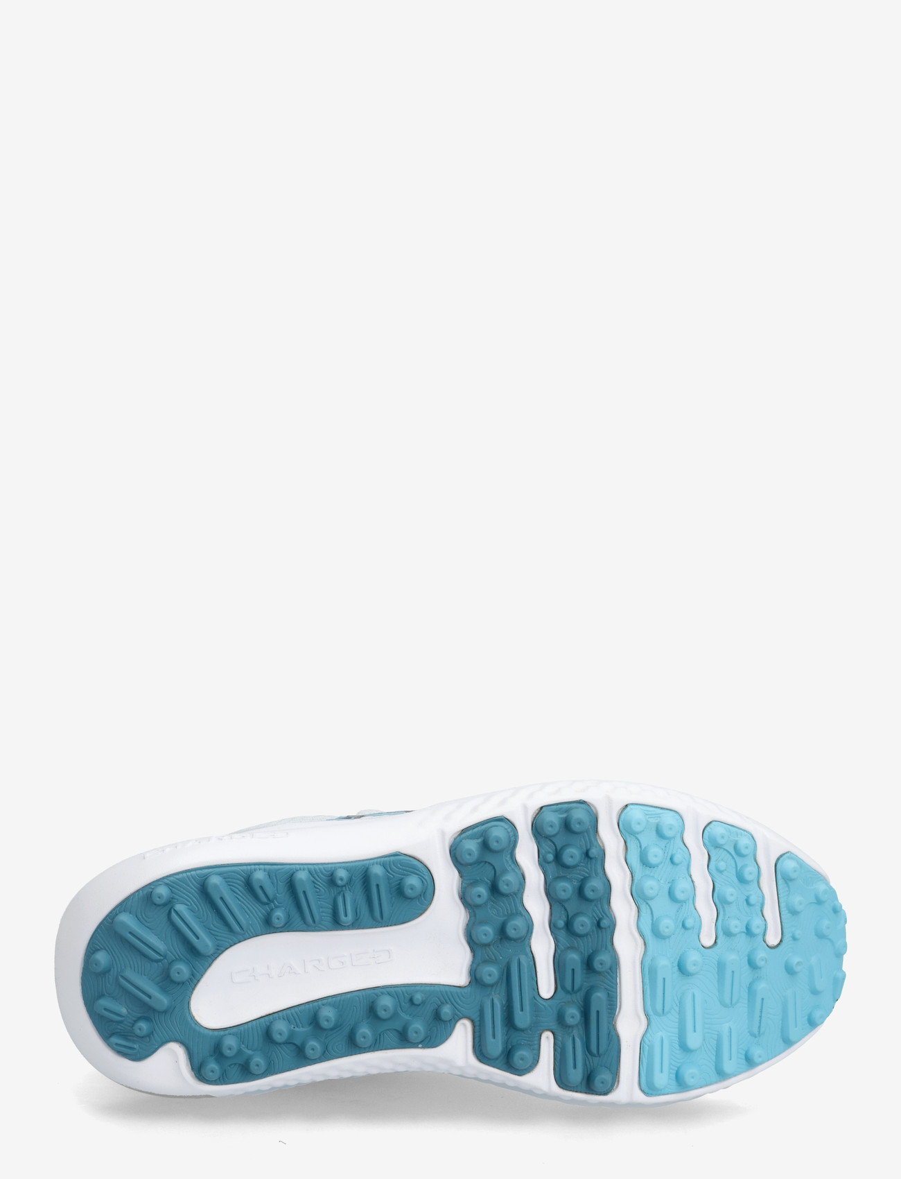 Under Armour - UA Y Surge Golf - löparskor - halo gray - 4