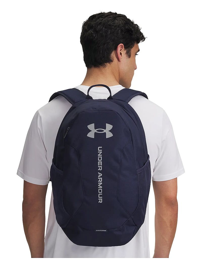 Under Armour - UA Hustle Lite Backpack - treeningkotid - midnight navy - 0