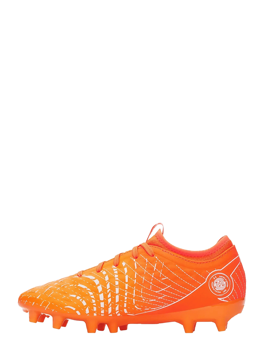 Under Armour - UA Magnetico Select 5 FG JR - fotbollsskor - blaze orange - 4