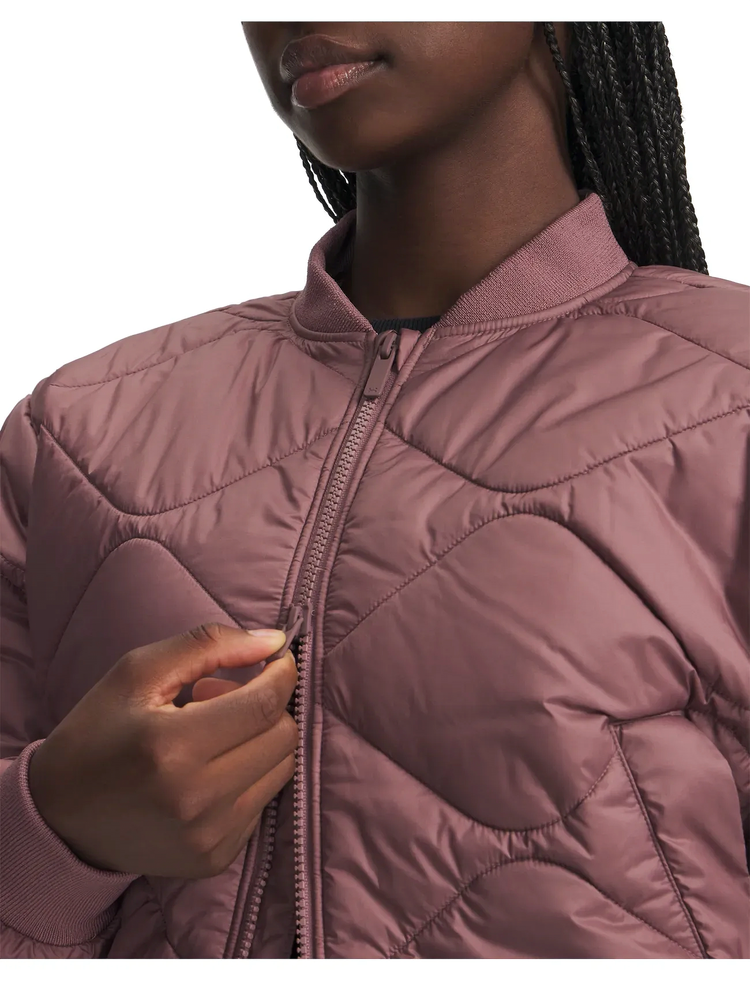 Under Armour - Heritage Bomber - dunjakker - maroon mist - 5