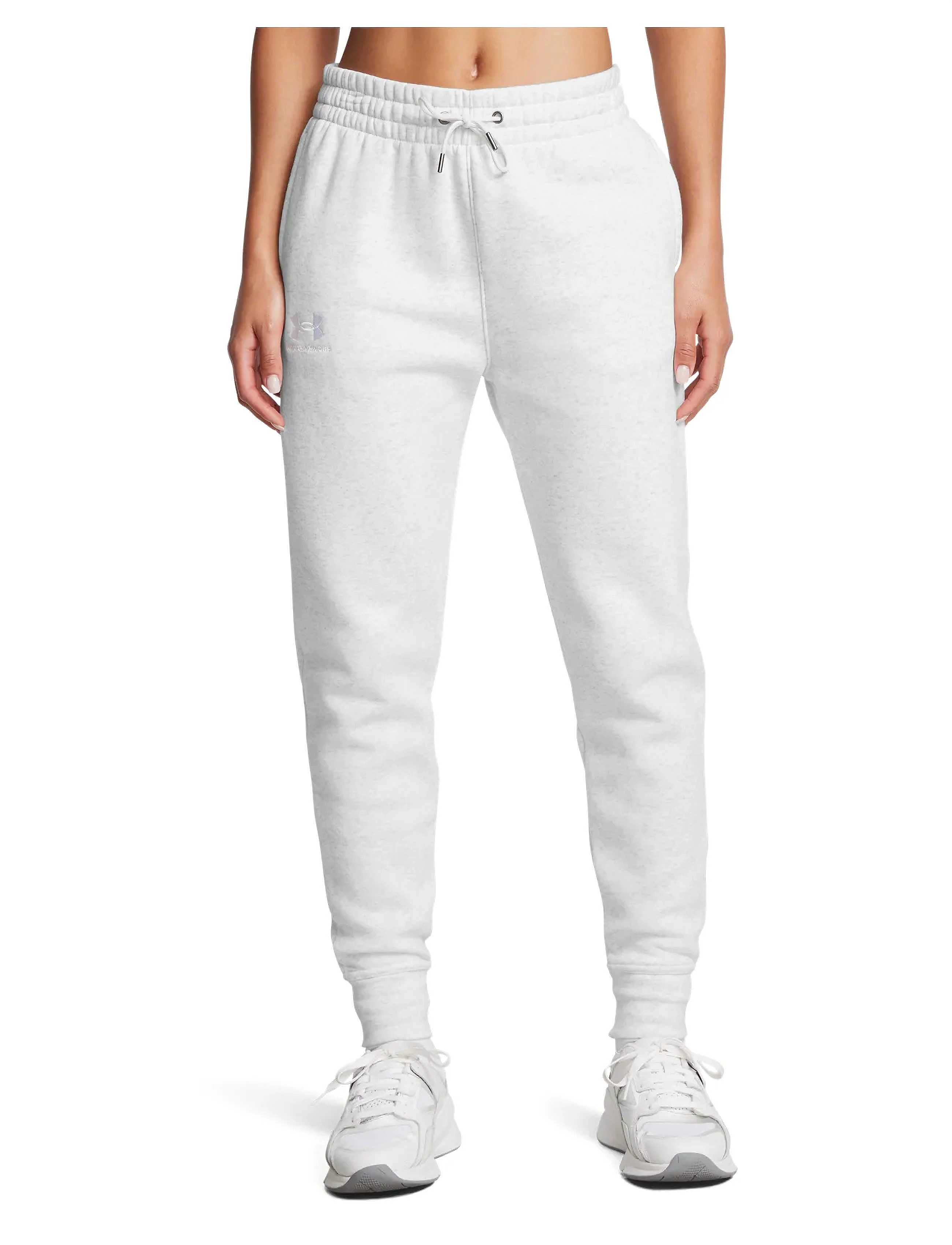 Under Armour Ua Icon Fleece Jogger, XXL, Sport Pants, Weiß - Sweatpants, Frauen