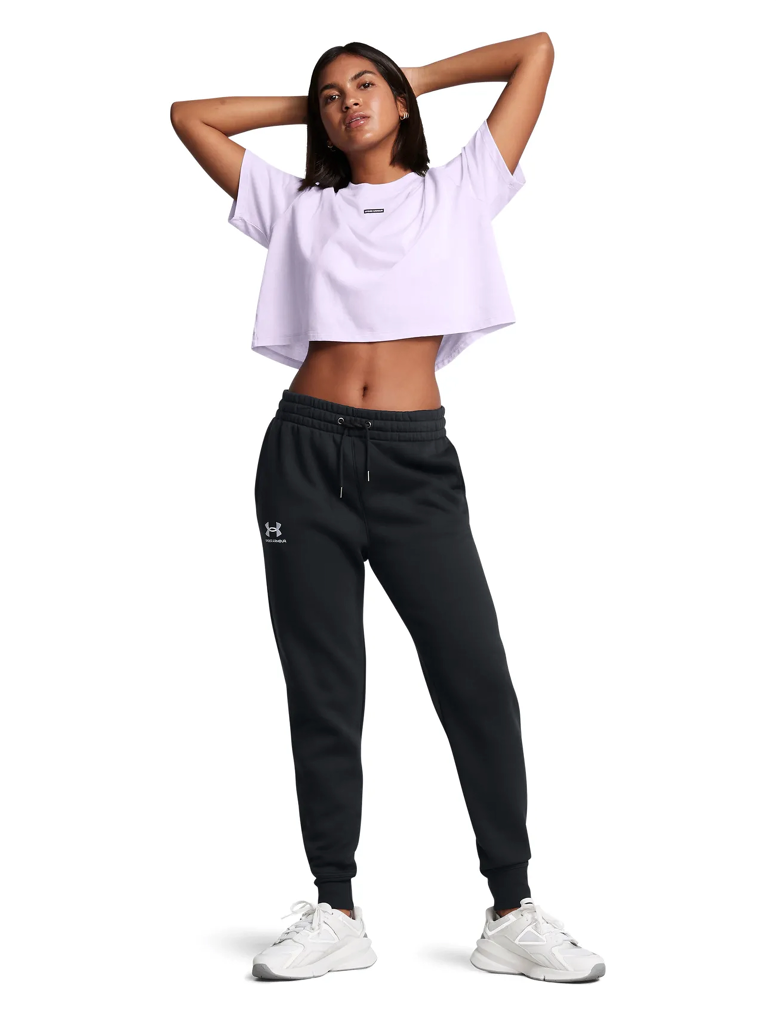 Under Armour - UA Icon Fleece Jogger - collegehousut - black - 4