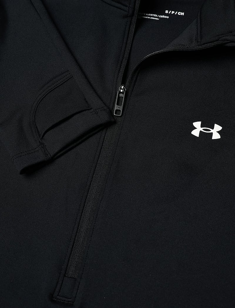 Under Armour - Motion 1/2 Zip EMEA - pikkade varrukatega alussärgid - black - 5
