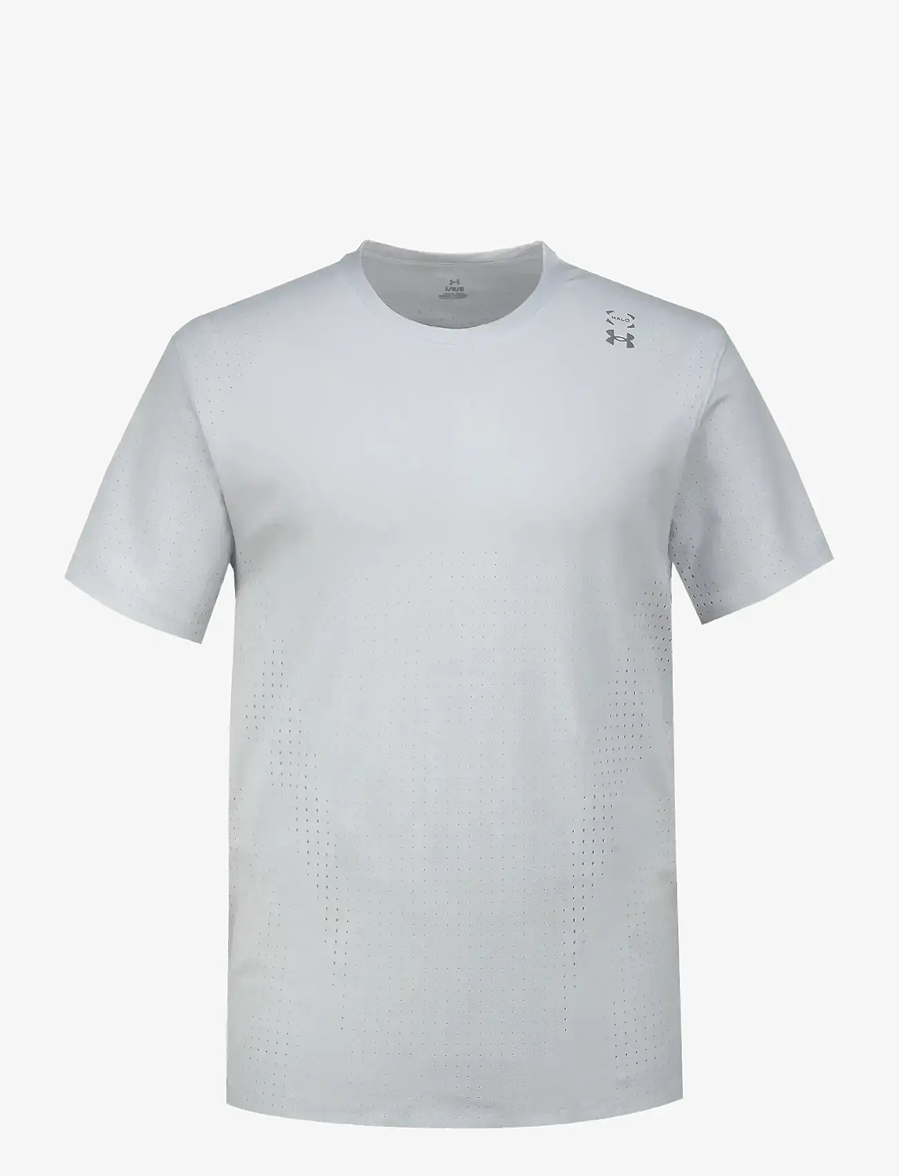Under Armour - UA Halo Vent SS - t-shirts - distant gray - 0