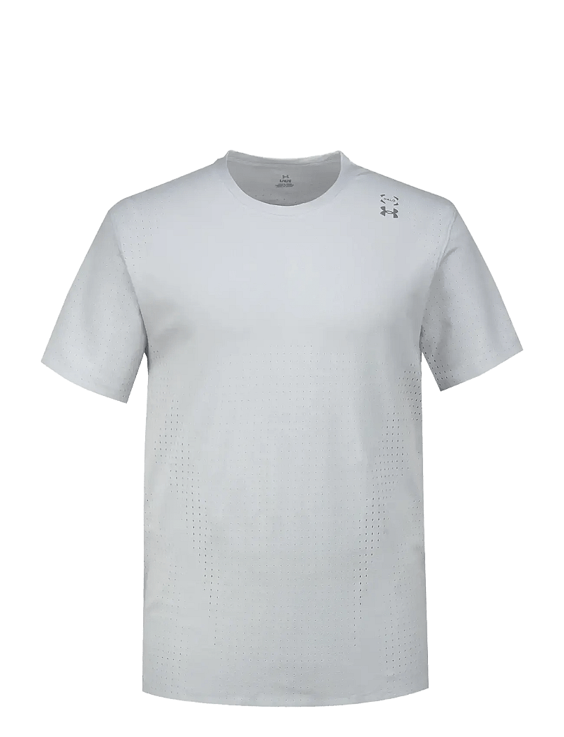 Under Armour - UA Halo Vent SS - t-shirts - distant gray - 0