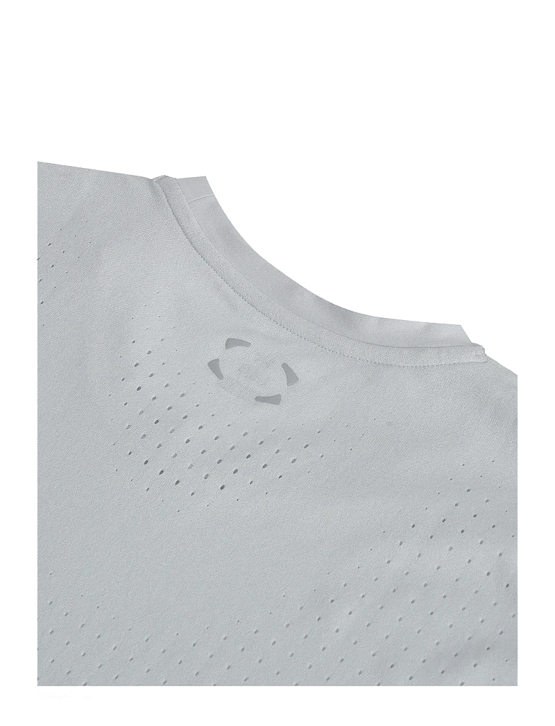 Under Armour - UA Halo Vent SS - t-shirts - distant gray - 3