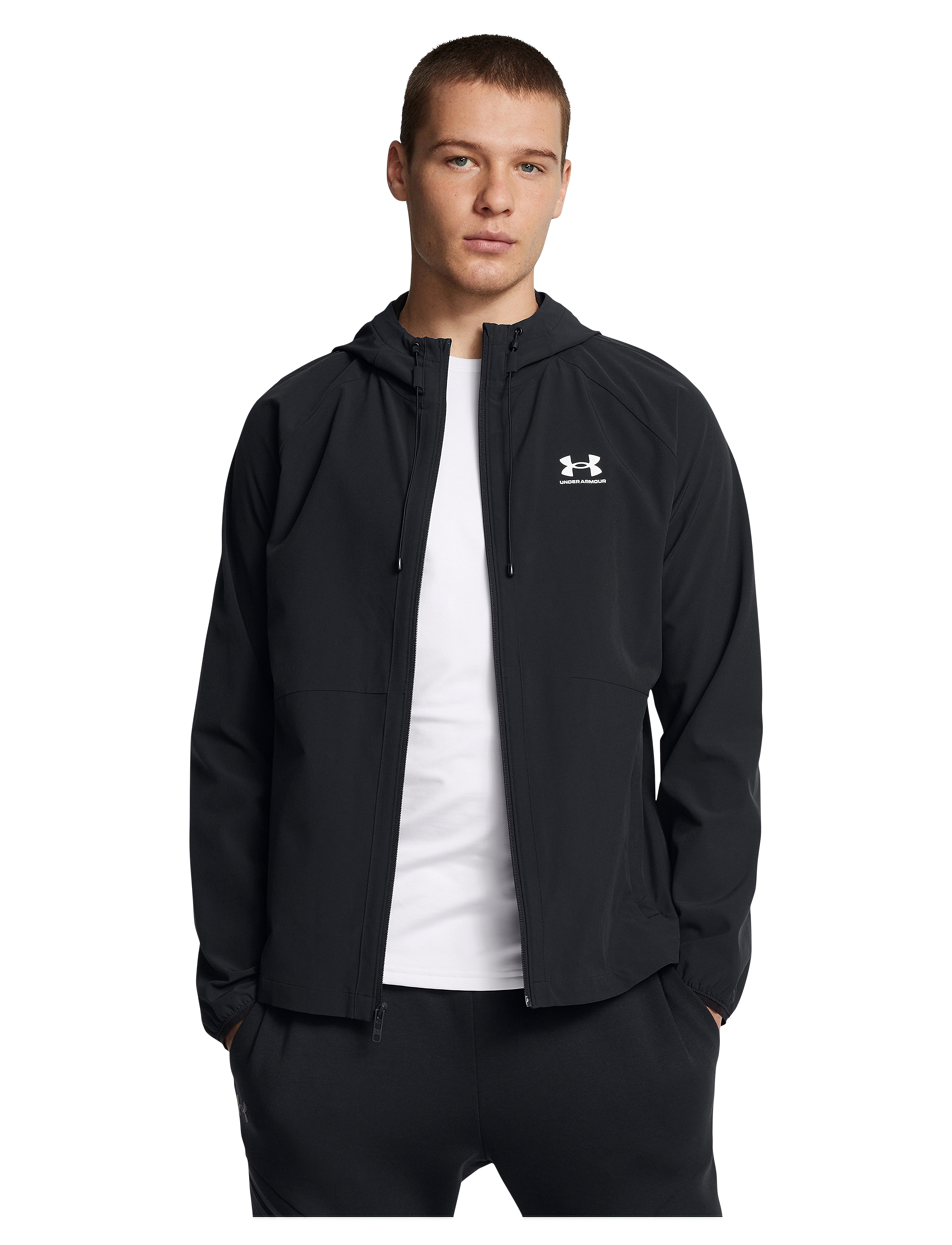 Under Armour Ua Vibe Woven Jacket, M, Sport Jackets, Schwarz - Anoraks, Männerswear