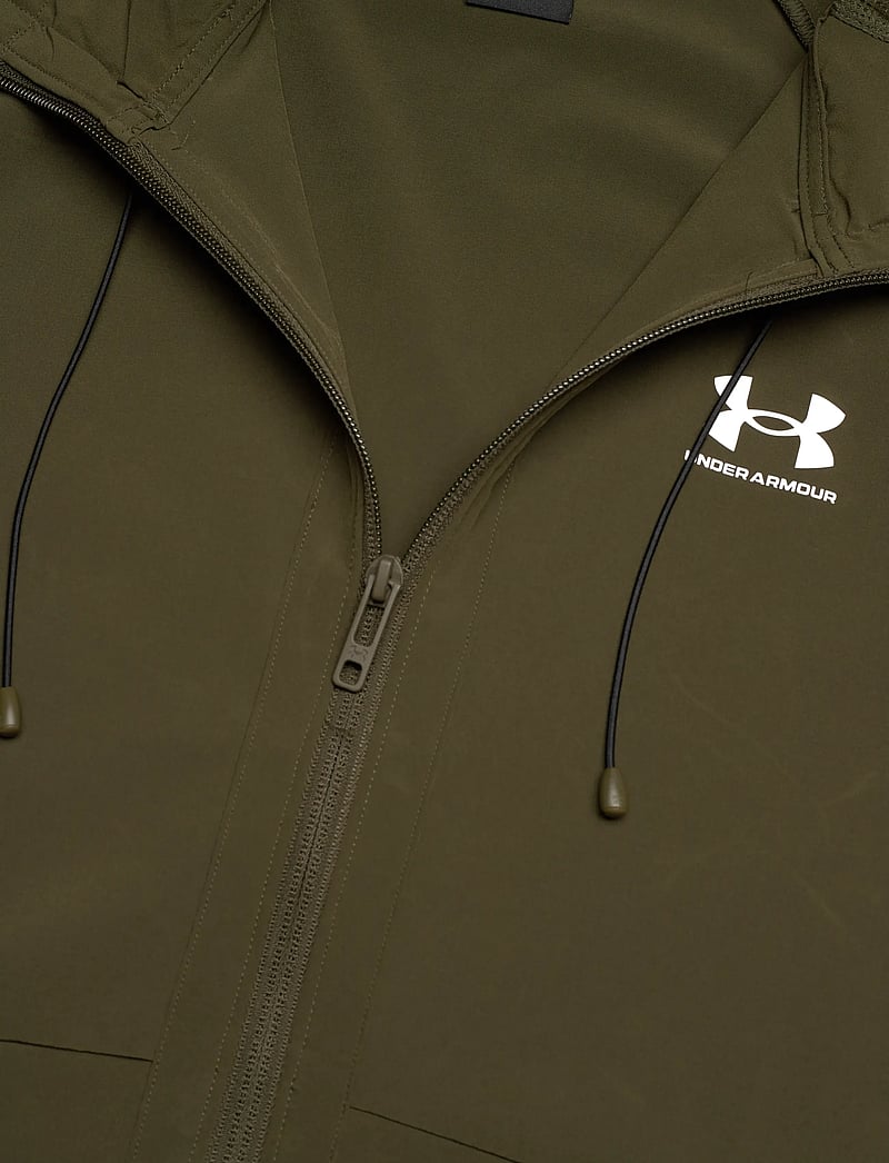 Under Armour - UA Vibe Woven Jacket - sportjackor - expedition green - 2