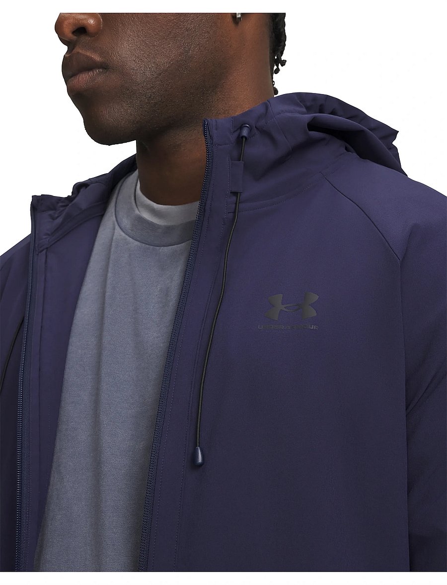 Under Armour - UA Vibe Woven Jacket - sportjacken - midnight navy - 4
